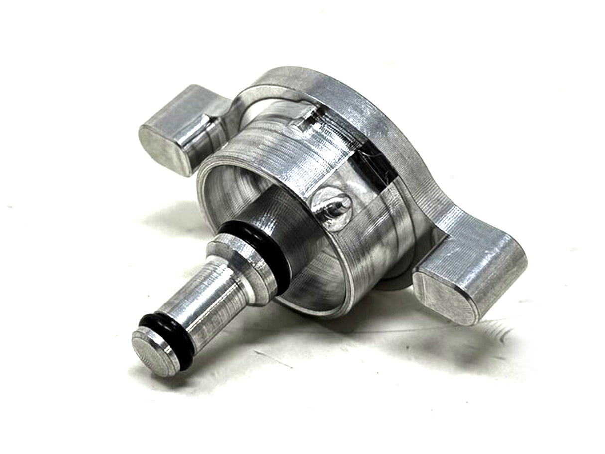 Forged Diesel Billet Aluminum Fuel Filter Housing Drain Valve, 2017-2026 Ford 6.7L Powerstroke Forged Diesel