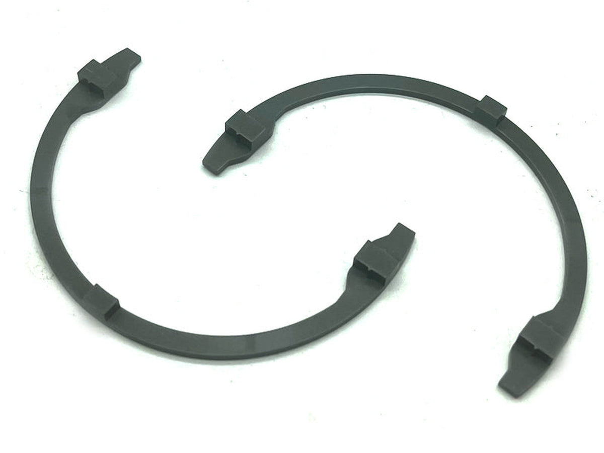Transfer Case Range Shift Fork Pads, Pair, 263HD/263XHD, 2001-2007 GM 6.6L Duramax LB7 LLY LBZ GM Aftermarket