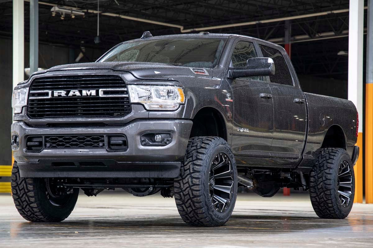 5 Inch Lift Kit Dual Rate Coils Non-AISIN Ram 2500 4WD (2019-2024) Rough Country