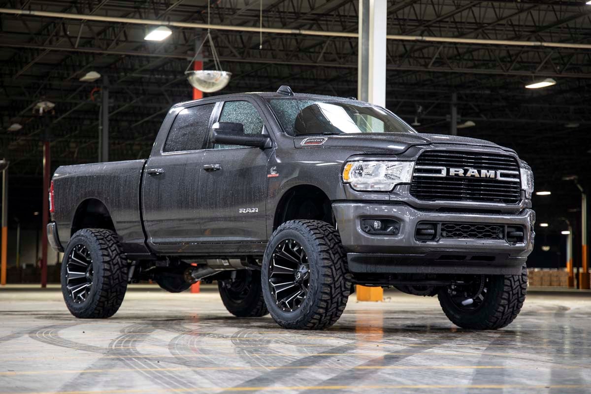 5 Inch Lift Kit Dual Rate Coils Non-AISIN Ram 2500 4WD (2019-2024) Rough Country