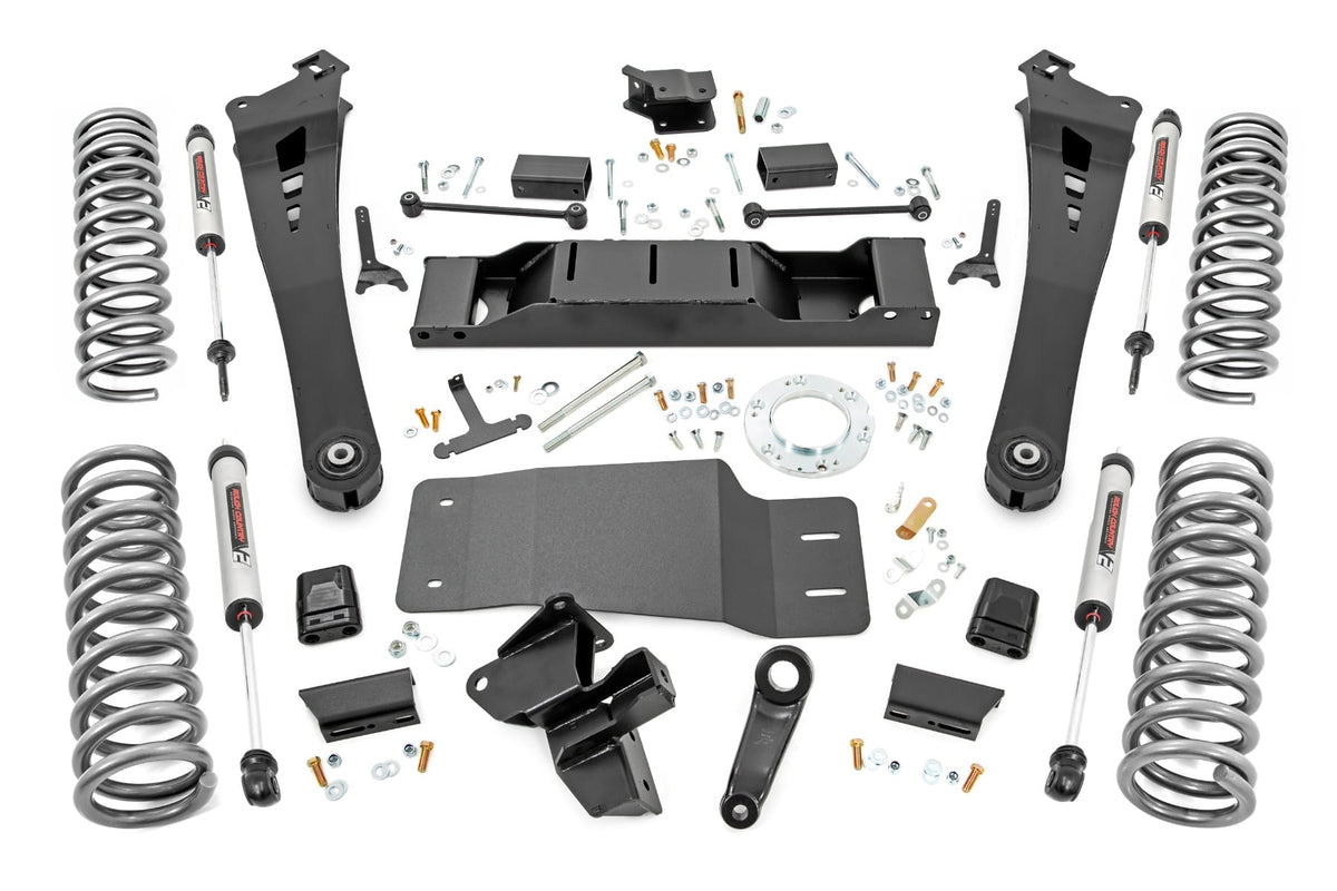 5 Inch Lift Kit Dual Rate Coils V2 Non-AISIN Ram 2500 4WD (2019-2024) Rough Country