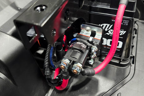Kawasaki Teryx H2 2nd Battery Kit | UTVS-H2-2BATT-KIT UTV Stereo