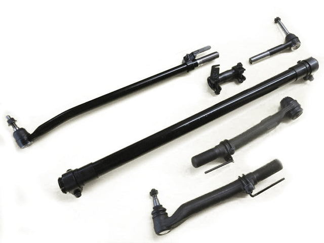Forged Diesel 6 Piece Steering Kit, 2005-2010 Ford 6.0L 6.4L Powerstroke 4WD Forged Diesel