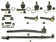 Forged Diesel 10 Piece Upper Lower Ball Joint Drag Link Tie Rod End Kit , 1999-2004 Ford 7.3L 6.0L Powerstroke RWD Forged Diesel