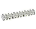 12-Position Barrier Terminal Block – 40A, 12mm Pitch, Panel Mount #39100   Model. 39100 TekShack