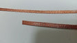 25 Ft' Flat Braided BARE PURE Copper Wire 1/4" Wide Ground Strap USA ACDC