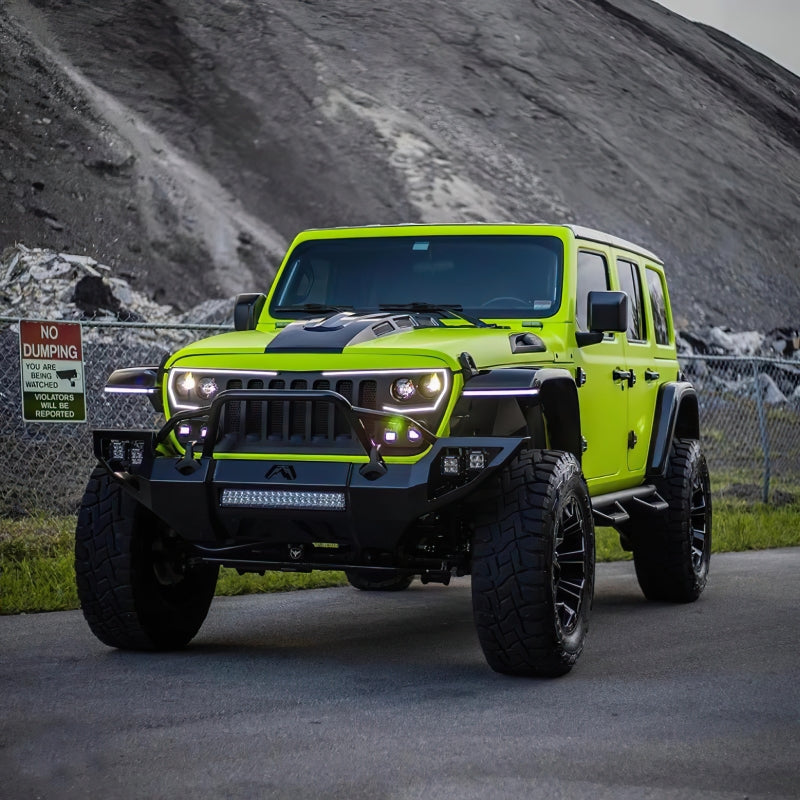 Oracle VECTOR Series Full LED Grille - Jeep Wrangler JL/JT - NA SEE WARRANTY