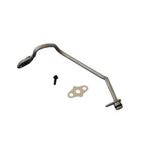 X-(Back End) 6.0 Ford Motorcraft Oil Drain Tube and Feed Line - SKU 302460 Motorcraft