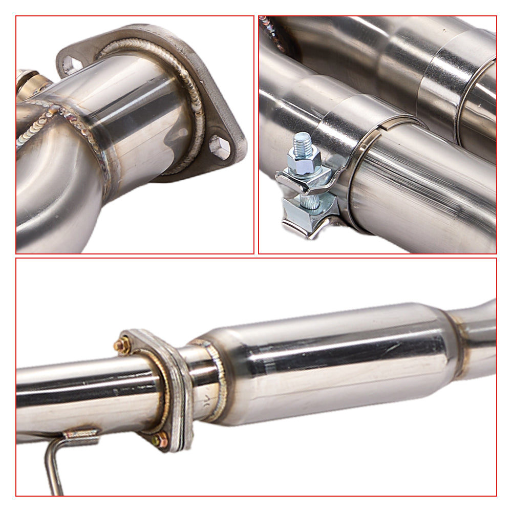 3 Inches Single Tip Cat-Back Exhaust for 2009-2020 Nissan 370Z