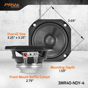 PRV - 3MR40-NDY-4 ALTA GAMA CAR AUDIO