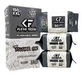 The Flusher 150 Wipes (3 • 50 Paks) Klean Freak