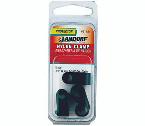 JANDORF CLAMP Nylon Blk 3/8x5/16 4 PK 61454 Jandorf