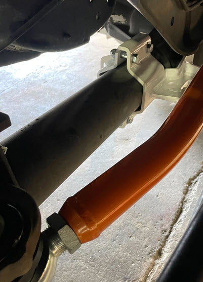 F450 F550 0-12" Lift Height Adjustable Track Bar with Heim Joints for 2017 to 2022 Stryker Off Road Design