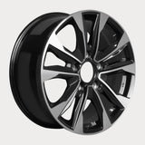 21x8.5 5x150 Black Machine Face 1 pcs Wheels That Fits Lexus LX