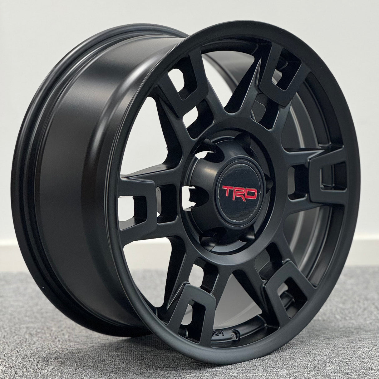 Toyota TRD Style Wheels 17" x 9 Matt Black Rims 4pcs
