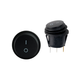 IS-EC-WP1213 BLK Waterproof Rocker Switch Audiopipe
