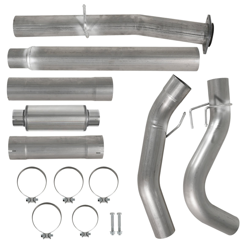 2008-2010 6.4L Ford Powerstroke 5" DPF/DEF/EGR Delete All-in-One Kit