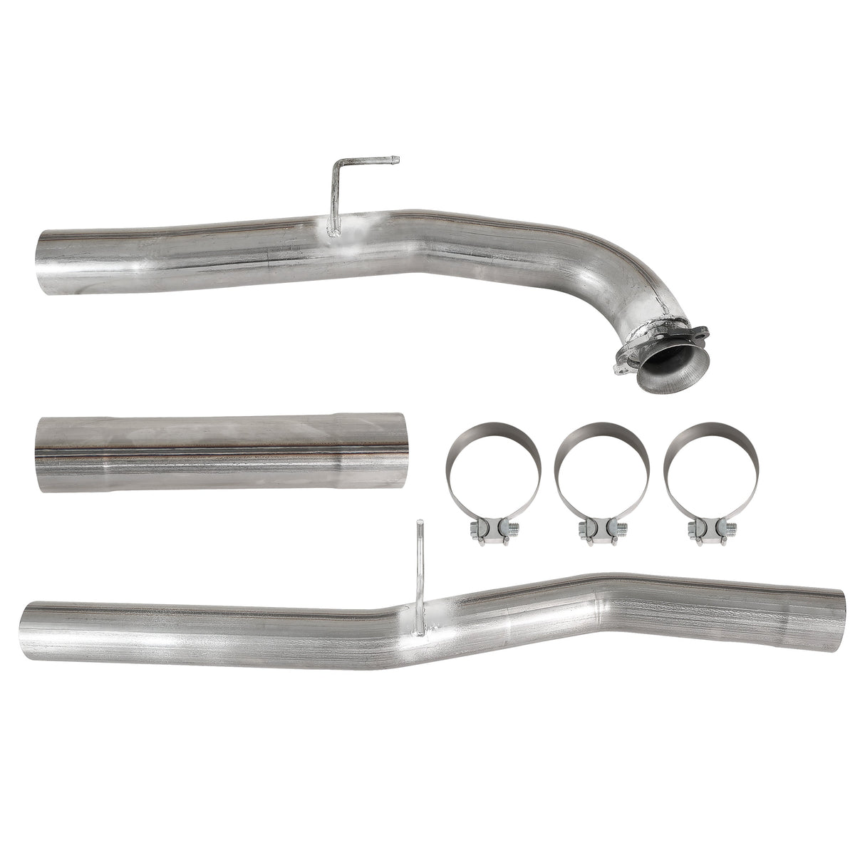 TruckTok 2017-2023 6.6L Chevy GMC Duramax L5P 4" DPF & CAT Delete Race Pipe TruckTok