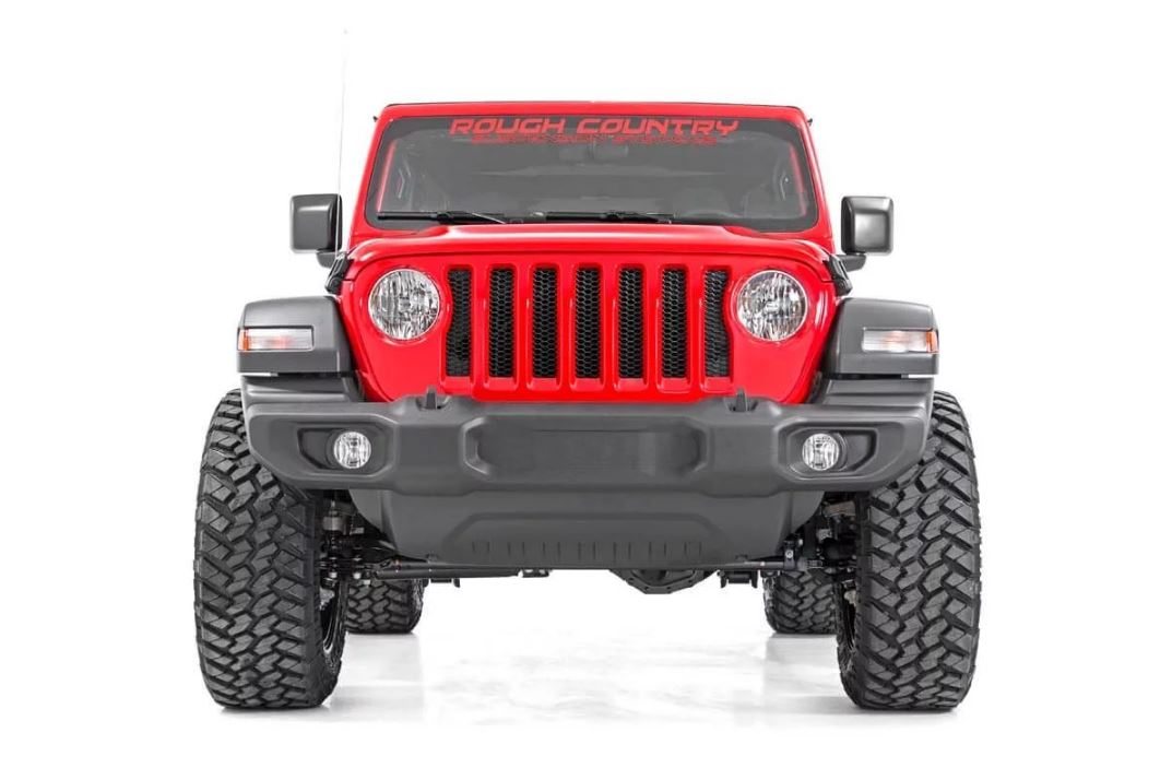 Rough Country 2.5 Inch Lift Kit Jeep Wrangler Unlimited JL 4WD 2018-2023 67731-config