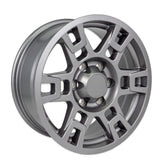 Toyota TRD Style Wheels 17" x 8 Gunmetal Rims 1pcs