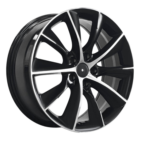 Tesla Wheels Model Y 3 Rims 20x7.5" pcd 5x114.3mm Black Machine Face 1pc