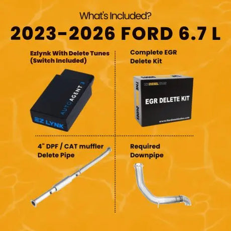 Ford 6.7 Powerstroke Full Delete Bundle | 2023-2026 thedieseldudes