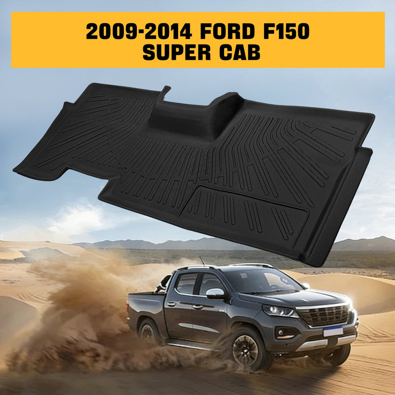 Trucktok 2009-2014 Ford F150 SuperCab All-Weather TPE Floor Mats TruckTok