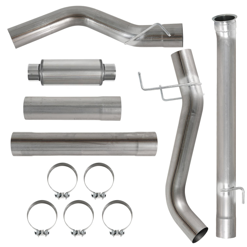TruckTok 2019-2024 6.7L Ram 4"/5" DPF Delete Dp-Back pipe & EGR Delete Kit