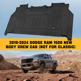 Trucktok 2019-2024 Dodge Ram 1500 New Body Crew Cab with Storage Box All-Weather Floor Mats TruckTok