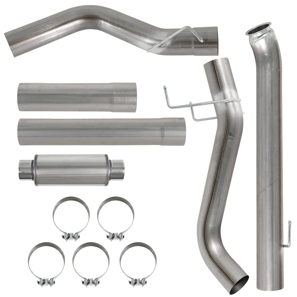 TruckTok 2019-2024 6.7L Ram 4"/5" DPF Delete Dp-Back pipe & EGR Delete Kit TruckTok