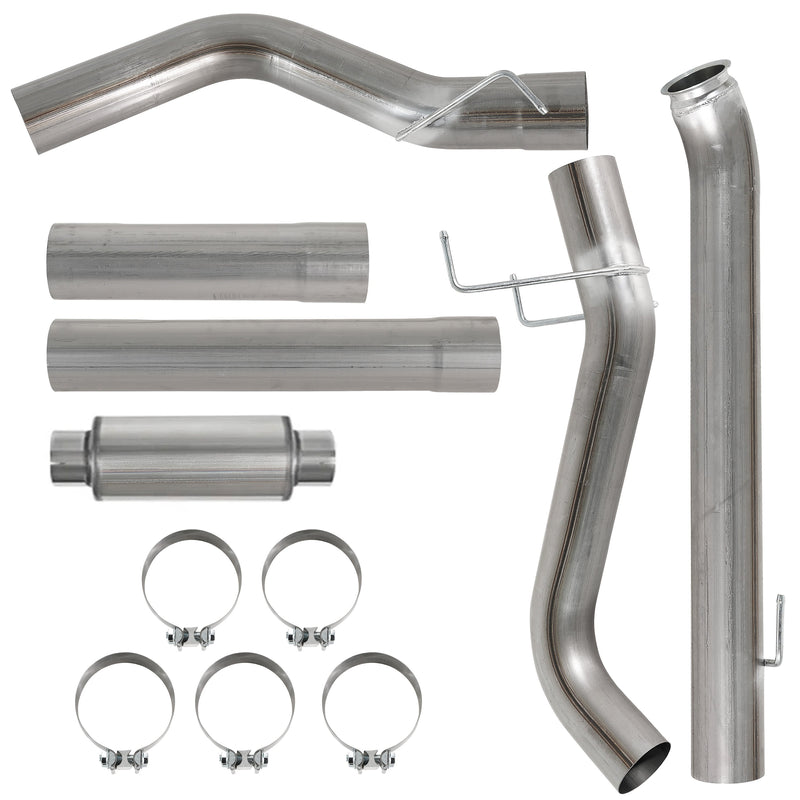 TruckTok 2019-2024 6.7L Ram 4"/5" DPF Delete Dp-Back pipe & EGR Delete Kit