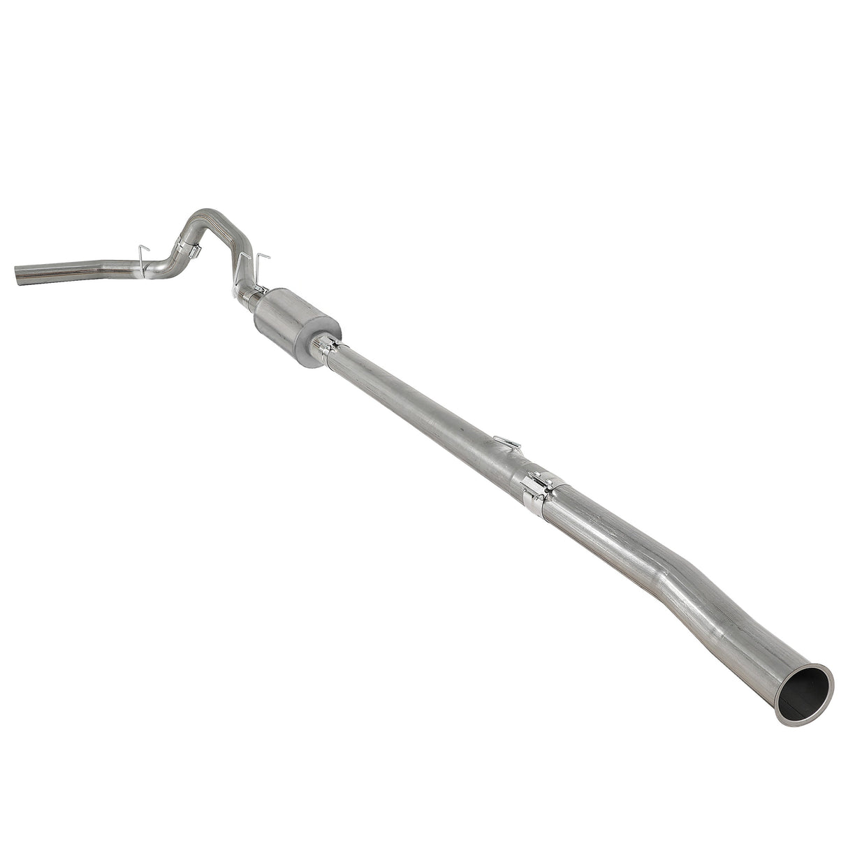 TruckTok 2011-2022 6.7L Ford Powerstroke 4" Dp-Back DPF Delete Pipe (With Muffler) TruckTok