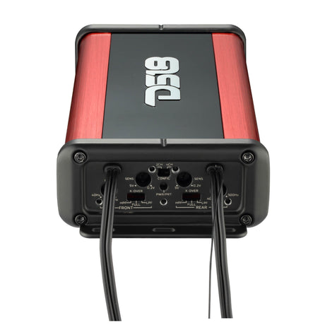 NXL 4-Channel Full-Range Class D Waterproof IP67 Marine and Powersports NANO Amplifier with Bluetooth 5.1 Receiver Built-In