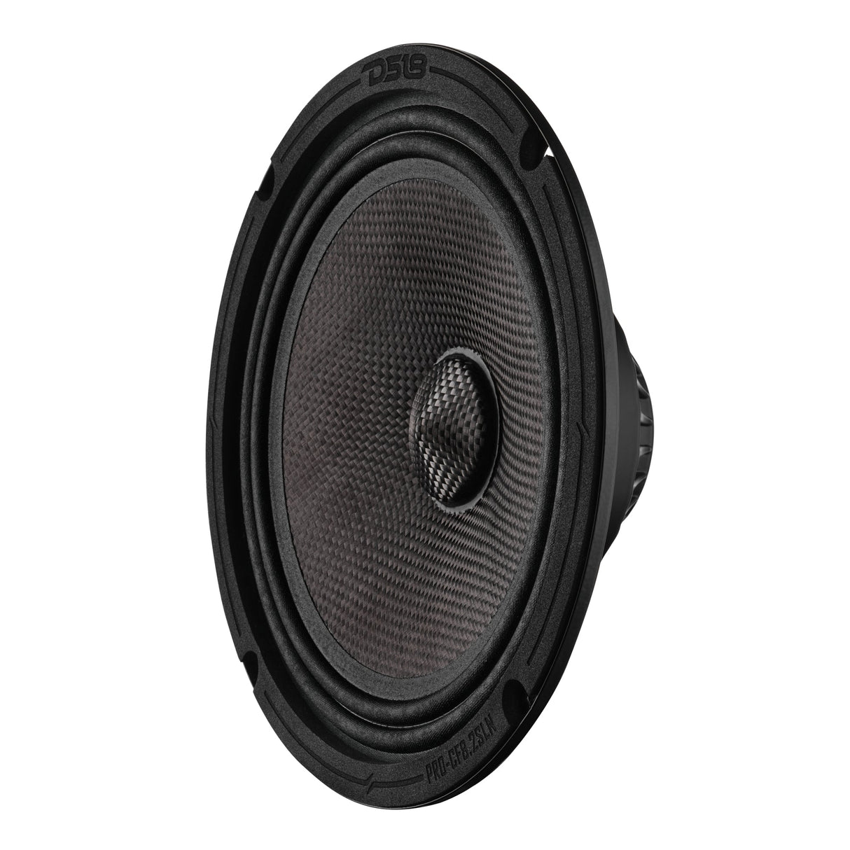 8” Slim Motorcycle & Motorsports Loudspeaker With Neodymium Magnet and Water Resistant Carbon Fiber Cone | 200W RMS 2-Ohm
