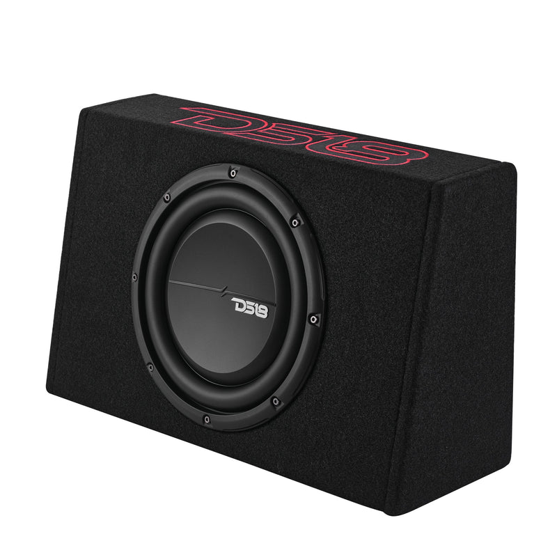 10” Amplified Shallow Subwoofer Enclosure for Pickup Trucks