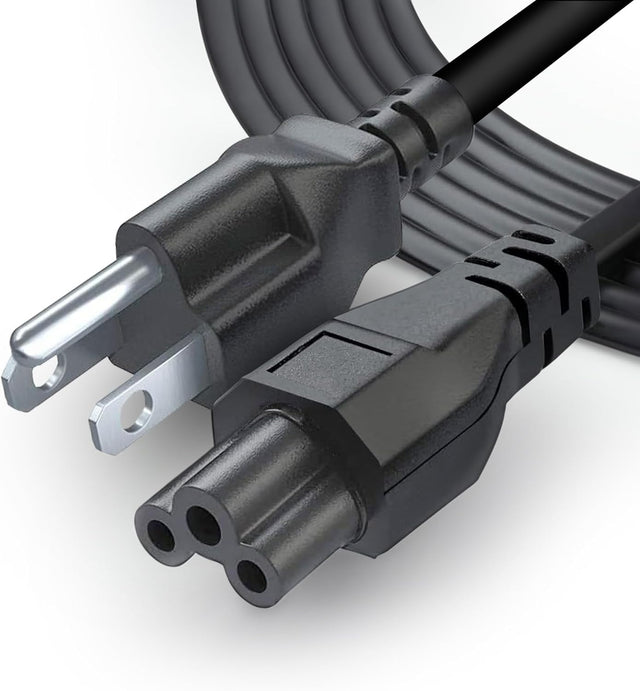 3 Prong AC Laptop Power Cord 5Ft Universal Power Cable | 125V TekShack