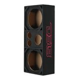 Dual 12” + Dual 4” Tweeter + 2” Driver Ported Voceteo Empty Enclosure | Speakon-Ready
