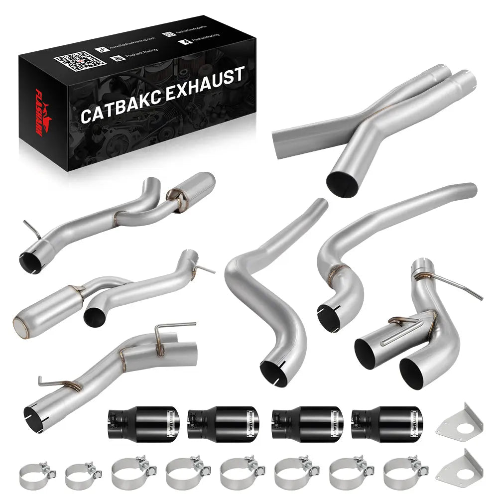 2016-2024 Chevy Camaro SS/ZL 1 6.2L Catback Exhaust 3" Dual