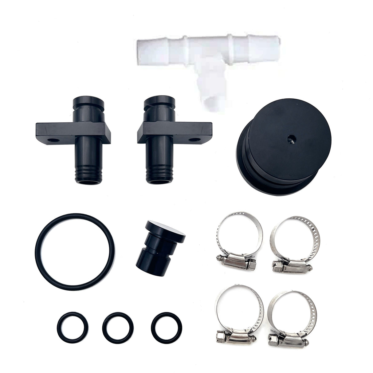 TruckTok 2004-2005 6.6L Duramax LLY CCV PCV Reroute & EGR Delete Kit TruckTok