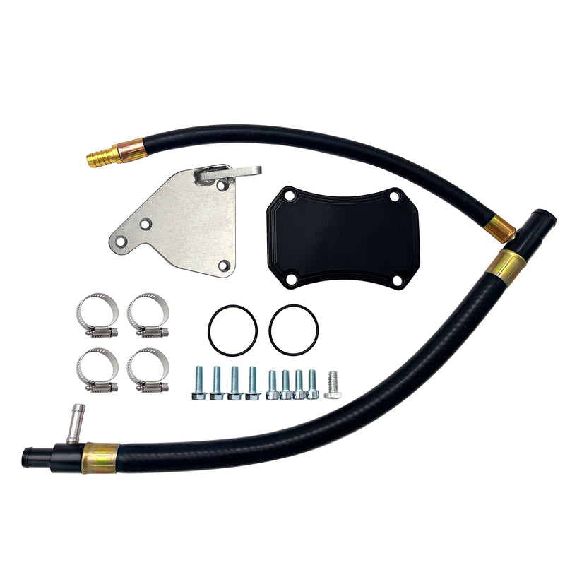 TruckTok 2011-2016 6.6L Chevy Duramax LML Up-Pipe & EGR Cooler Delete Kit (Passenger Side)