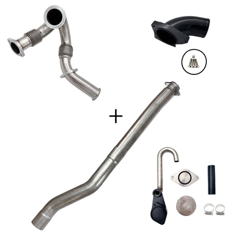 Trucktok 2003-2007 6.0L Ford Powerstroke DPF/EGR/CCV/Up pipe kit TruckTok