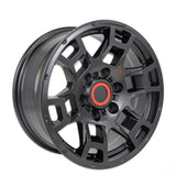 Toyota TRD Style Wheels 17 x 8 Auto Rims 4pcs Matte Black