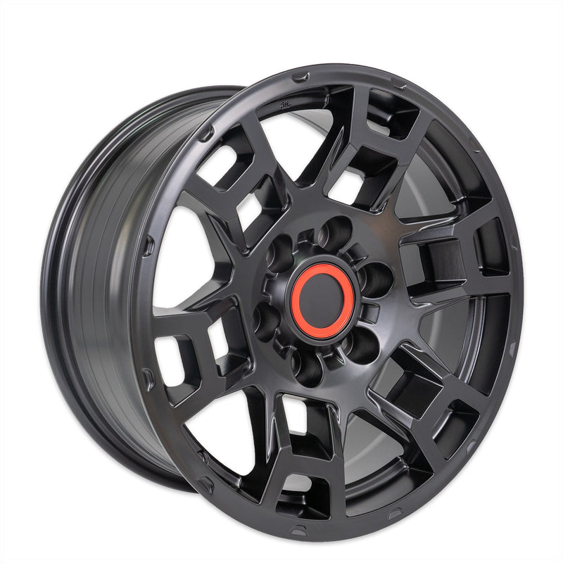Toyota TRD Style Wheels 17 x 8 Auto Rims 4pcs Matte Black
