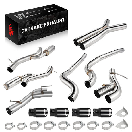 2016-2024 Chevy Camaro SS/ZL 1 6.2L Catback Exhaust 3" Dual Flashark
