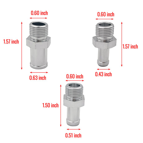 TruckTok Oil Catch Reservoir Breather Can Tank with Filter Cylinder Aluminum Universal TruckTok