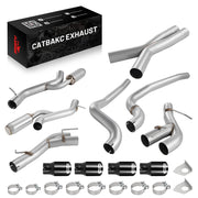 2016-2024 Chevy Camaro SS/ZL 1 6.2L Catback Exhaust 3" Dual Flashark