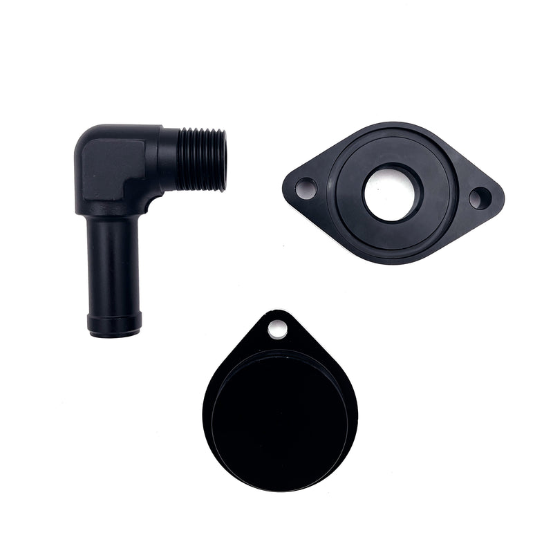 TruckTok 11-23 Ford 6.7L Powerstroke CCV/PCV Reroute/Delete Engine Ventilation Kit (No tube)