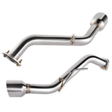 Axle Back Exhaust For 2014-2024 Infiniti Q50 w/ Stainless Steel Tip Flashark