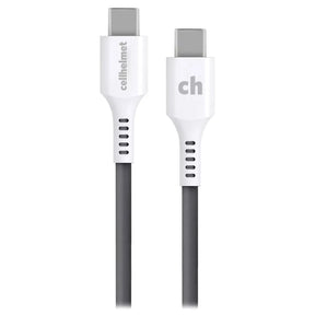 3 ft USB-C to USB-C Round Cable, cellhelmet TekShack