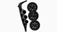 Complete Performance 3 Gauge Kit - 1994-1997 Ford F-Series & Bronco Complete Performance